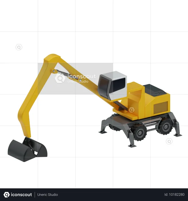 Material handler  3D Icon