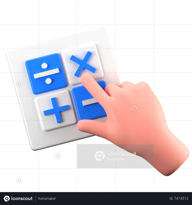 Math  3D Icon