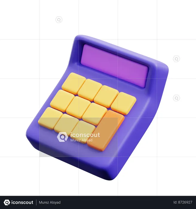 Math Calculation  3D Icon