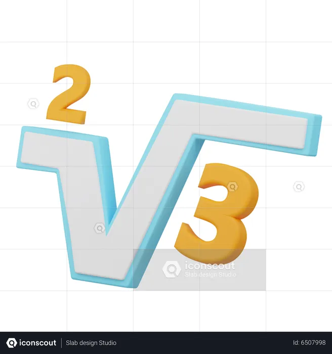 Math Formula  3D Icon