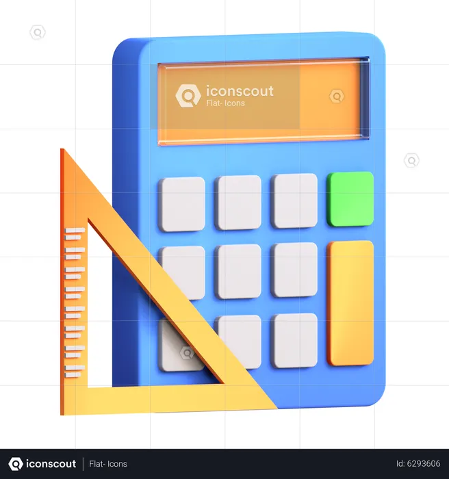 Mathematics  3D Icon