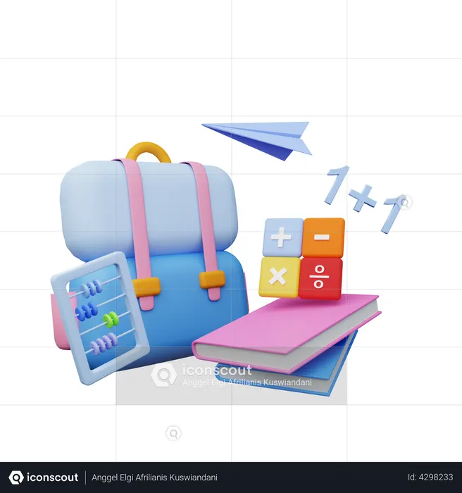 Mathematics  3D Illustration