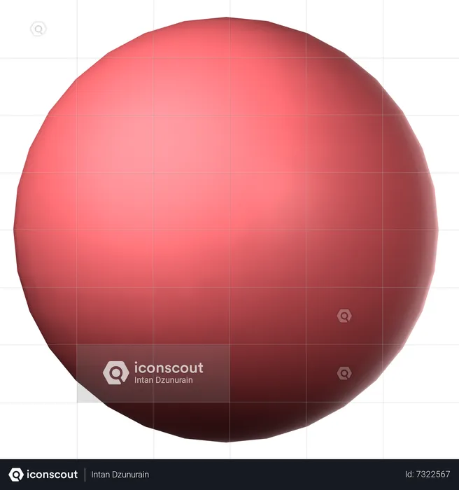 Sphère mathématique  3D Icon