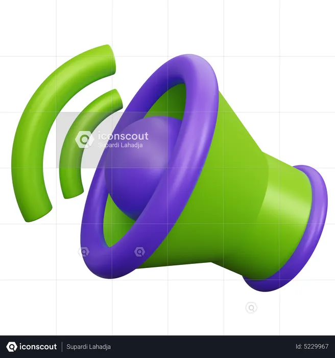 Max Volume  3D Icon