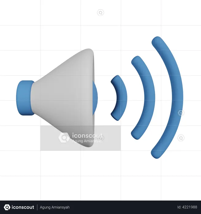 Max Volume  3D Illustration