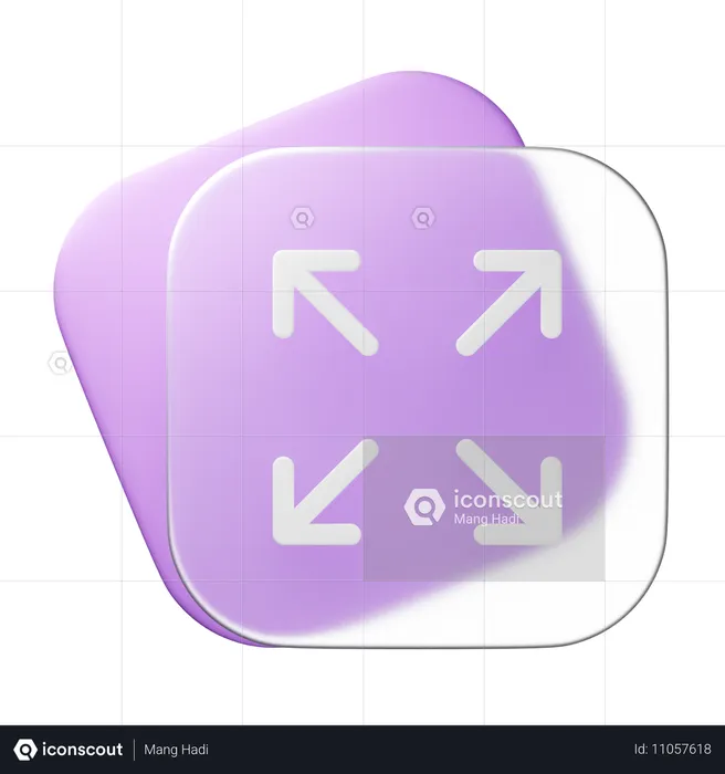 Maximiser  3D Icon