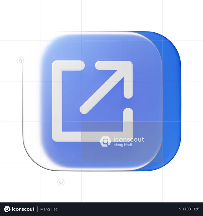 Maximizar  3D Icon