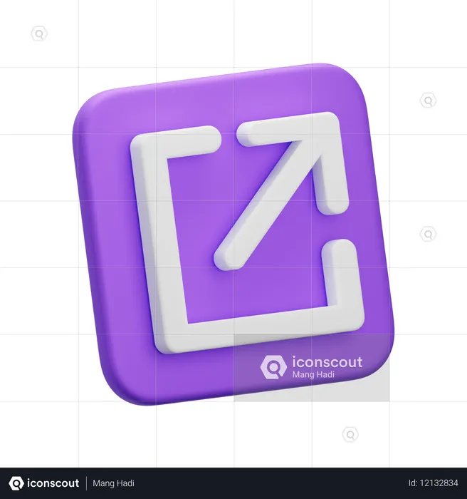 Maximizar  3D Icon