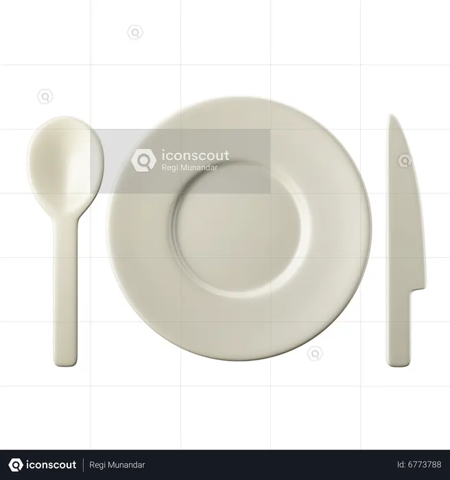 Meal  3D Icon