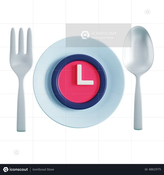 Meal Break  3D Icon