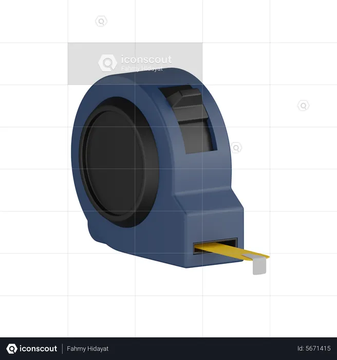 Measure Tap  3D Icon