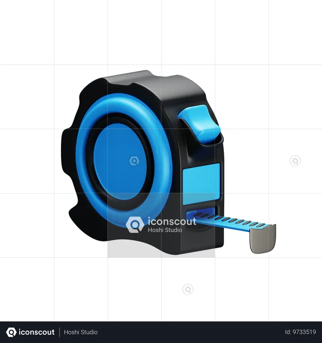 Measure tape  3D Icon