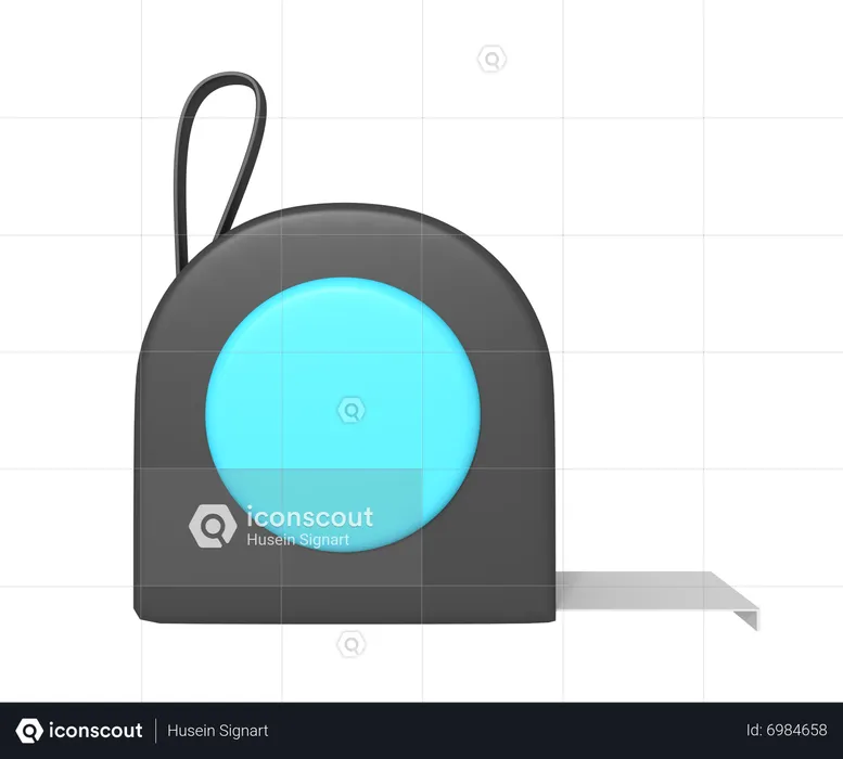 Measure Tape  3D Icon