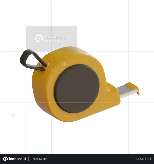 Measure Tape  3D Icon