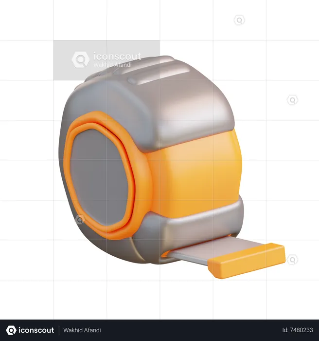 Measurement Tape  3D Icon