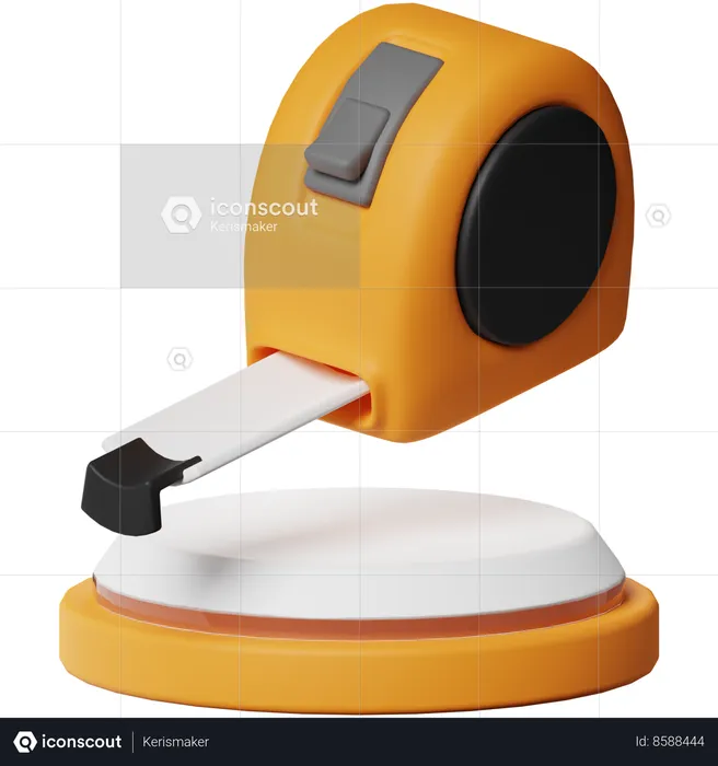 Measurement Tape  3D Icon