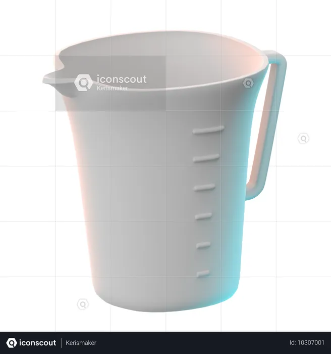 Measuring Cup  3D Icon