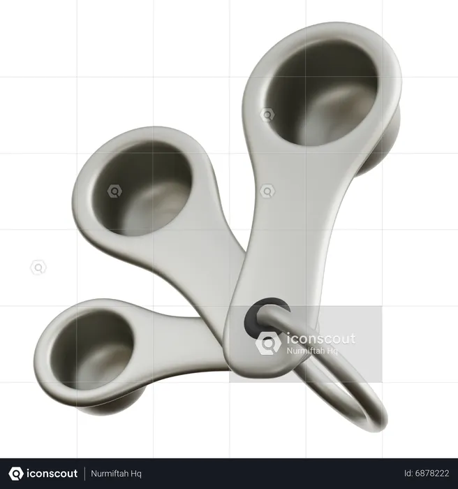 Measuring Spoon  3D Icon