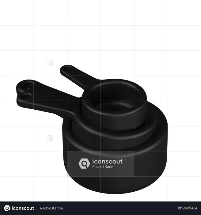 Measuring Spoon  3D Icon