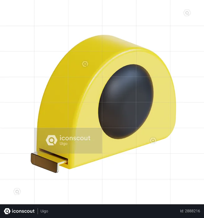 Measuring tape  3D Illustration