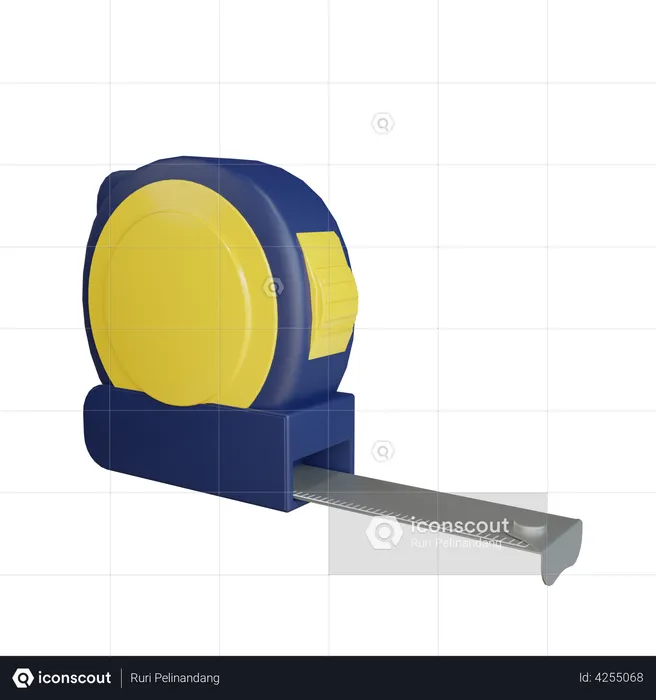 Measuring Tape  3D Illustration