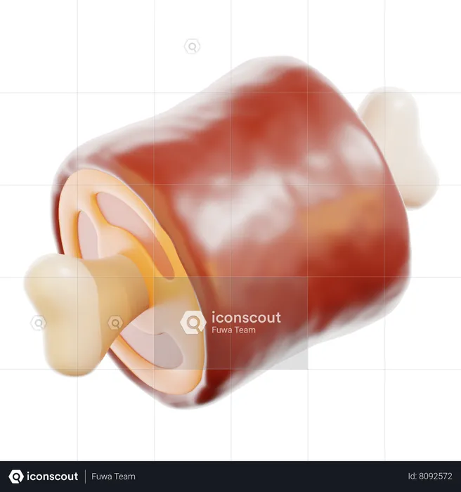 Meat  3D Icon