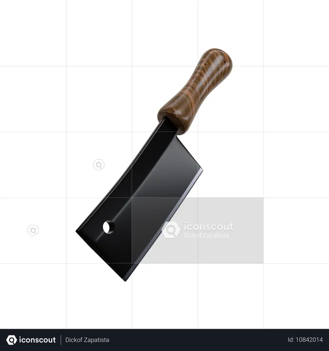 Meat Cleaver  3D Icon