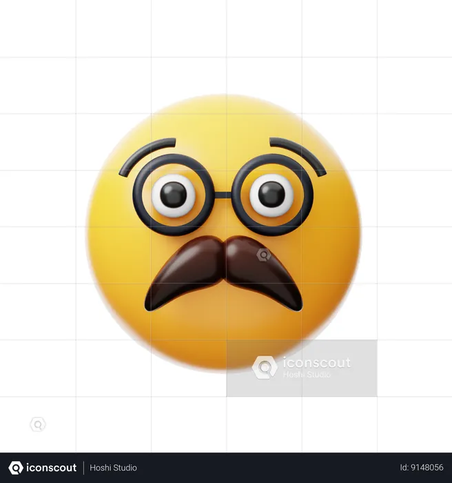 Gars Emoji 3D Icon