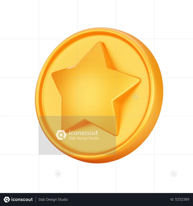 Medaille  3D Icon