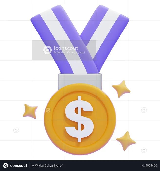 MEDAL  3D Icon