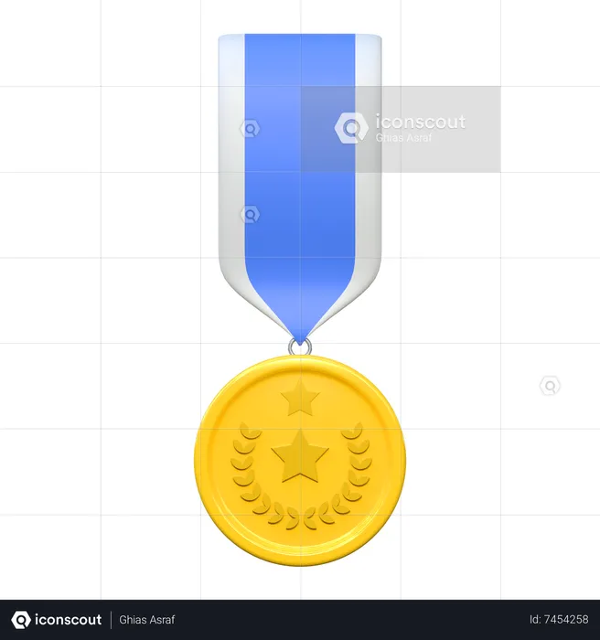 Medal  3D Icon