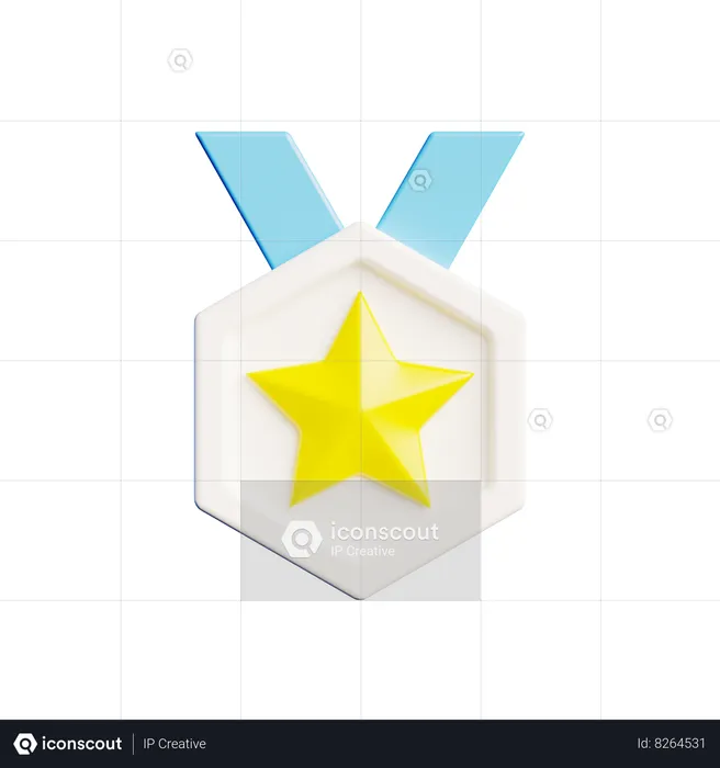 Medal  3D Icon