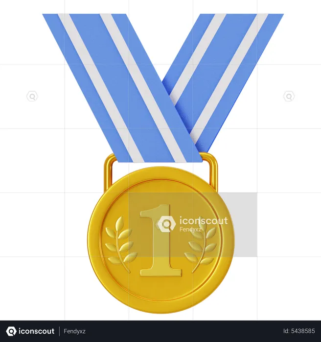 Medal  3D Icon