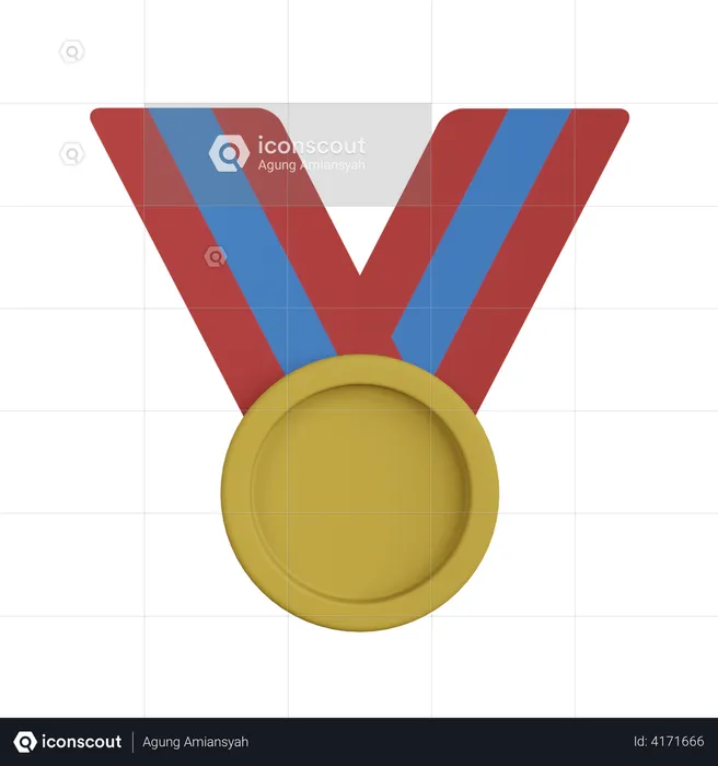 Medal  3D Illustration