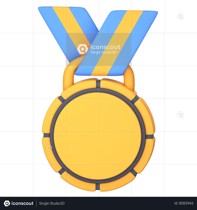 Medalha  3D Icon