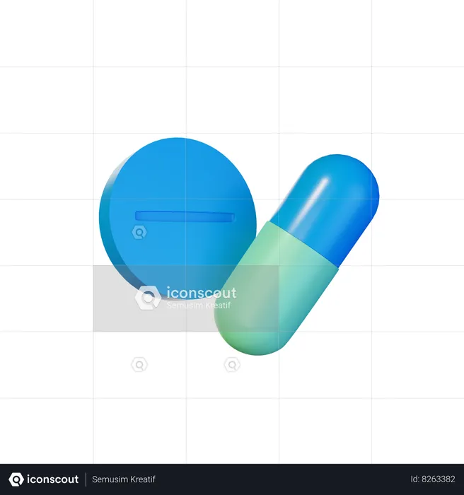 Médecine  3D Icon