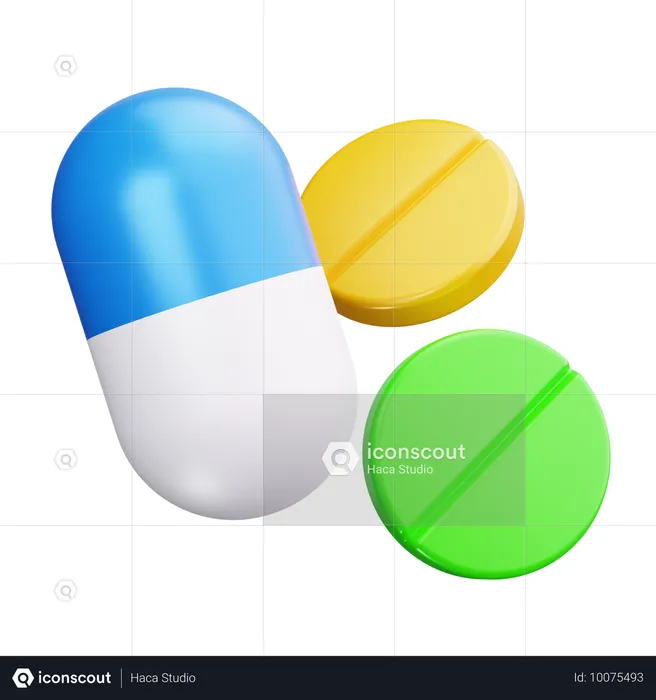 Médecine  3D Icon