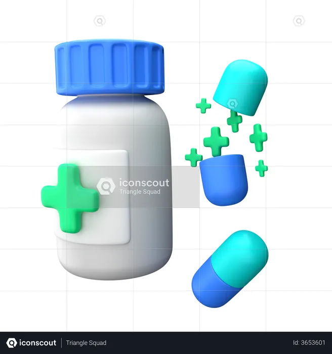 Médecine  3D Illustration