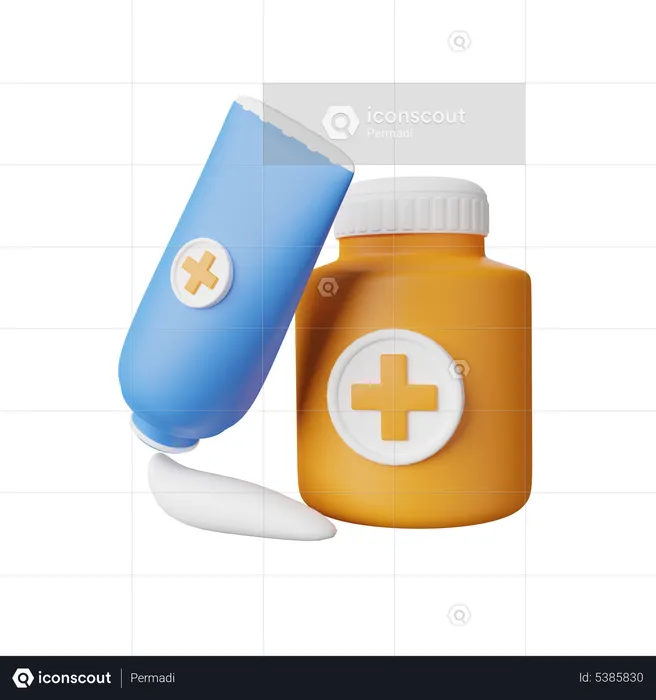 Médecine  3D Icon