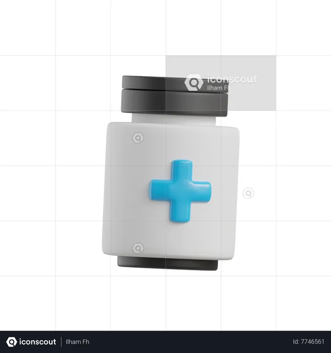 Médecine  3D Icon