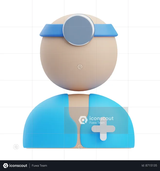 Médecins  3D Icon