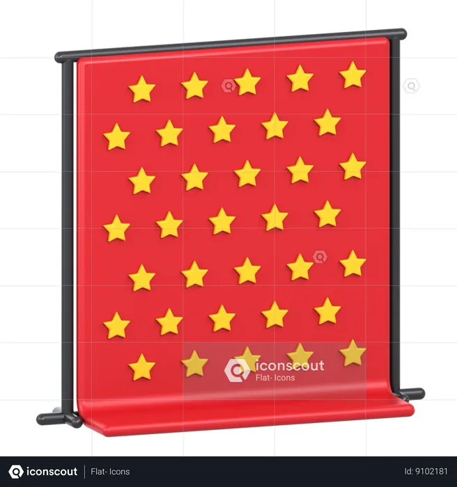 Media Backdrop  3D Icon