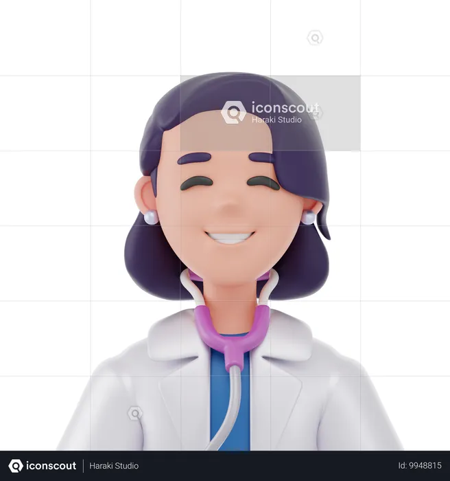 Mulheres médicas  3D Icon