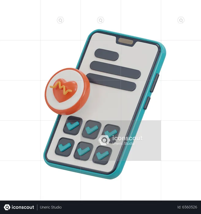 Medical App  3D Icon