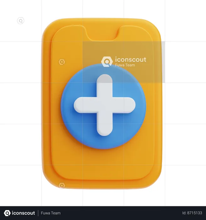 Medical App  3D Icon