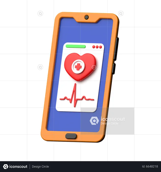 Medical App  3D Icon