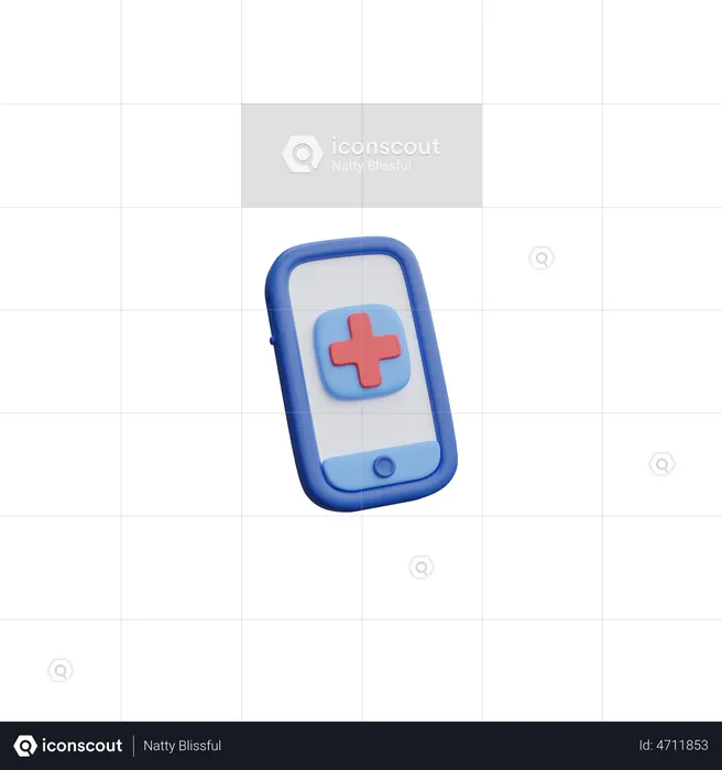 Medical App  3D Icon