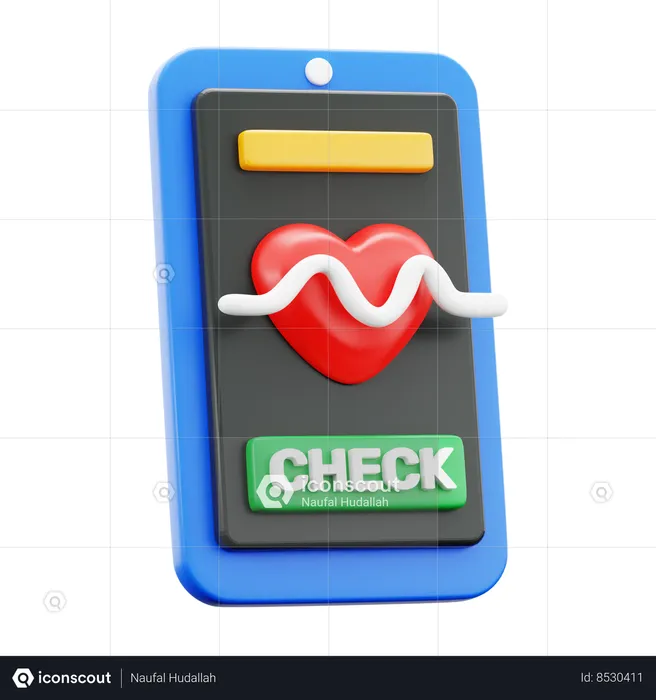 Medical Application  3D Icon