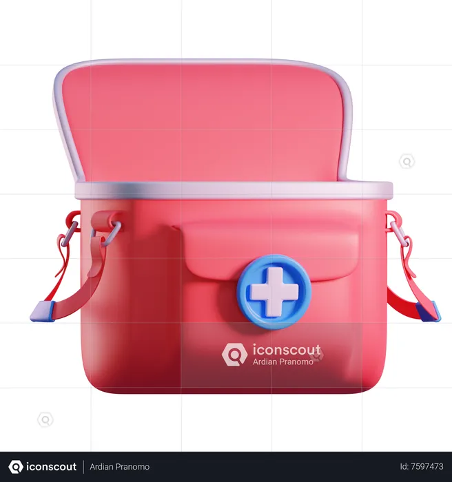 Medical Bag  3D Icon