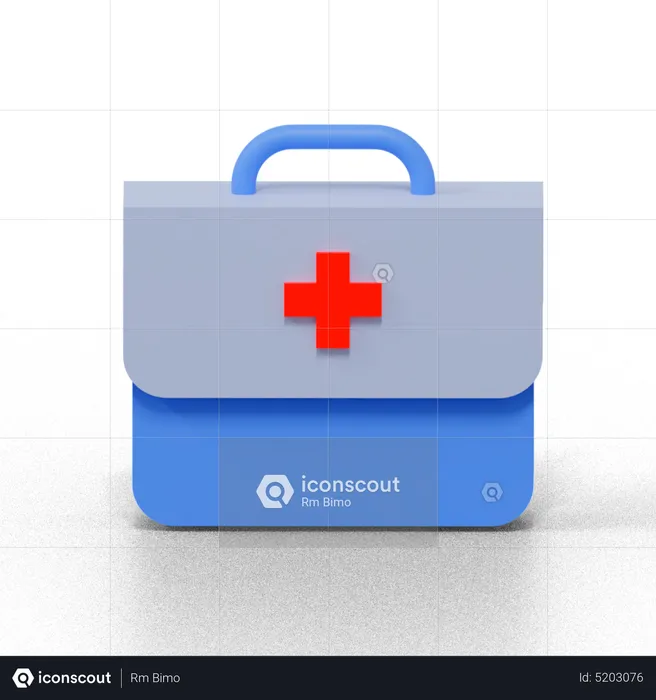 Medical Bag  3D Icon